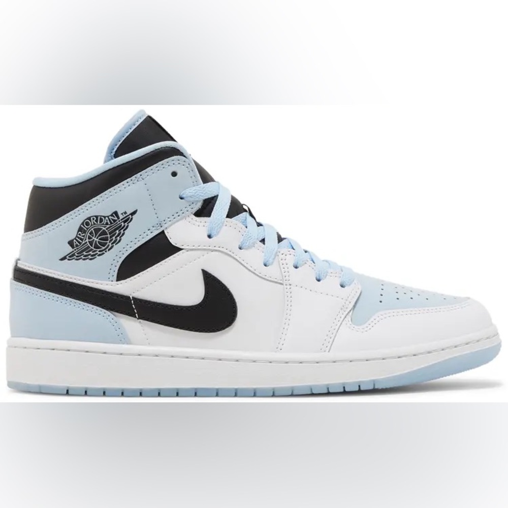 Air Jordan 1 Mid SE 'White Ice Blue' - 2023